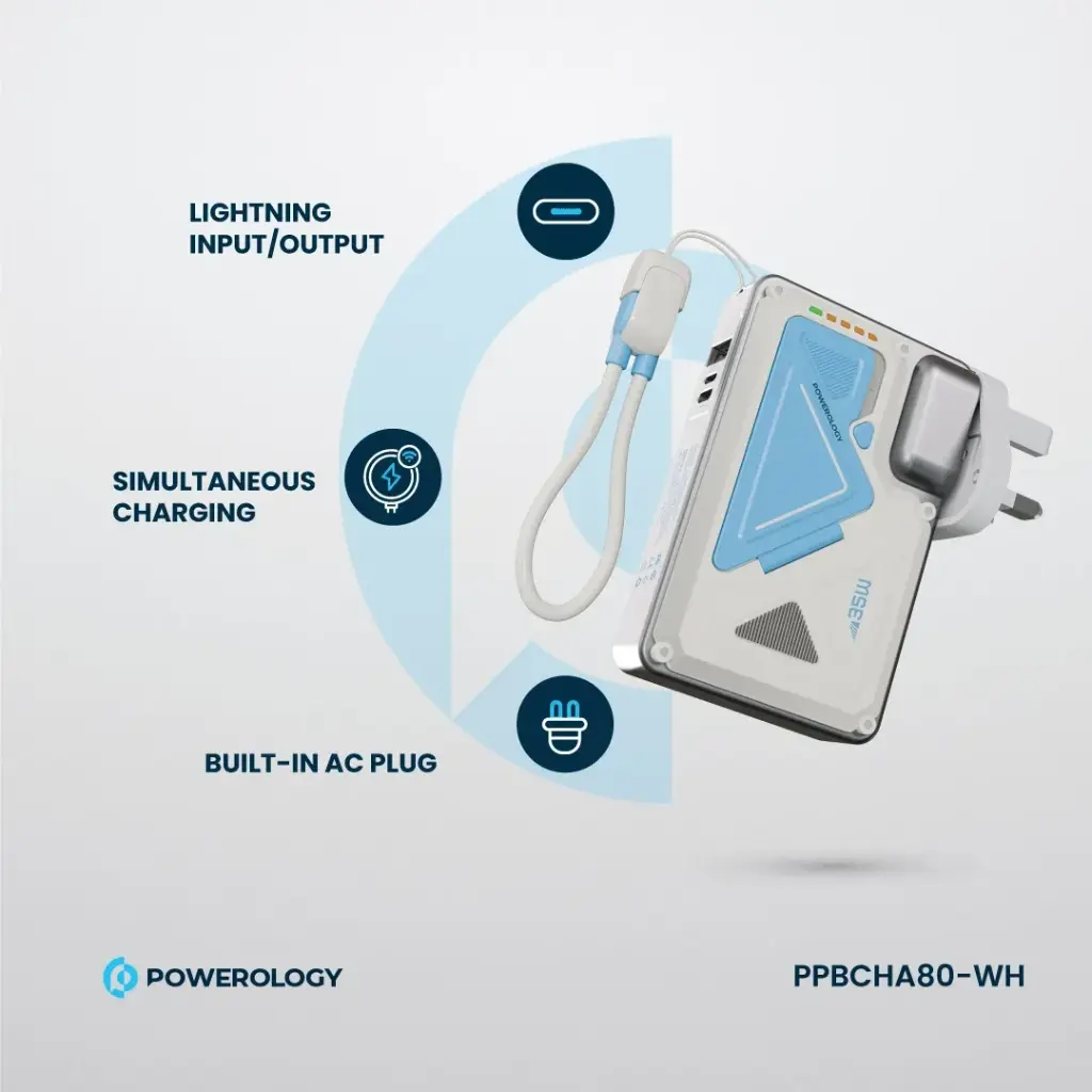 شارژر و پاوربانک 10000mAh پاورولوژی