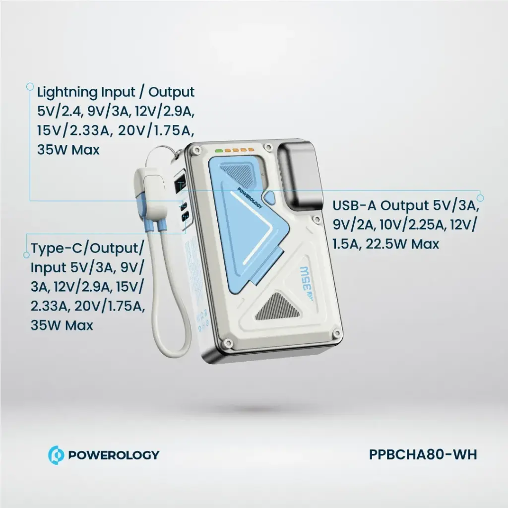 شارژر و پاوربانک 10000mAh پاورولوژی