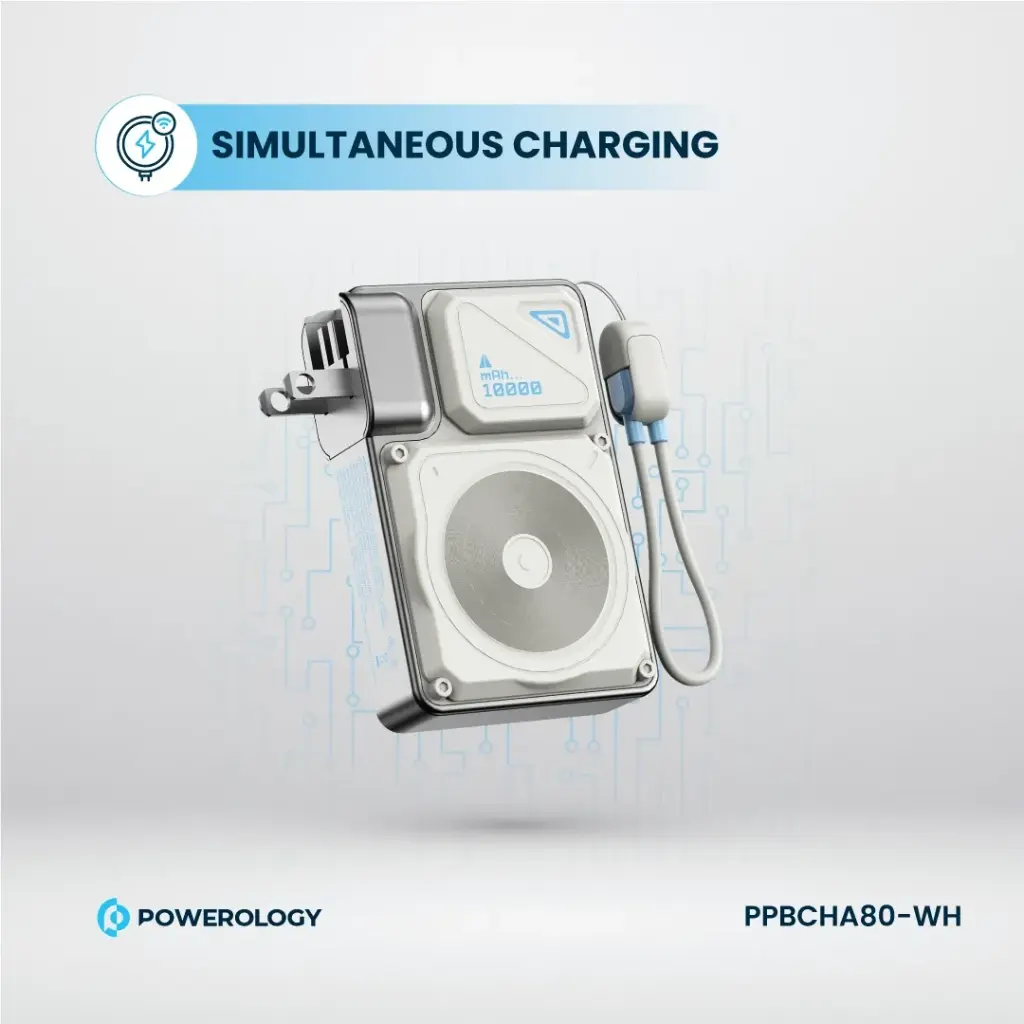 شارژر و پاوربانک 10000mAh پاورولوژی