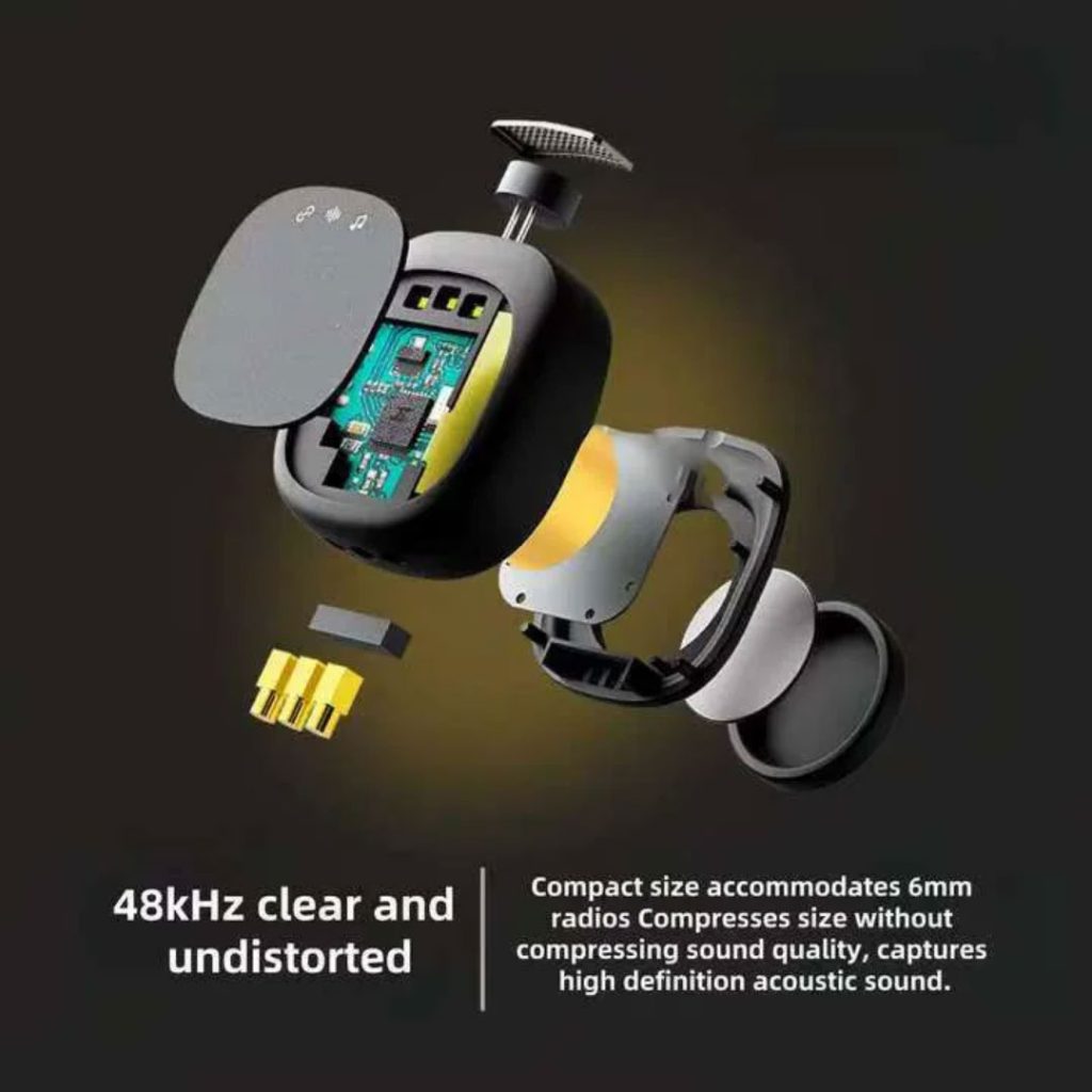 Wireless Microphone Sx27 میکروفن یقهای دو کاربره بیسیم مدل
