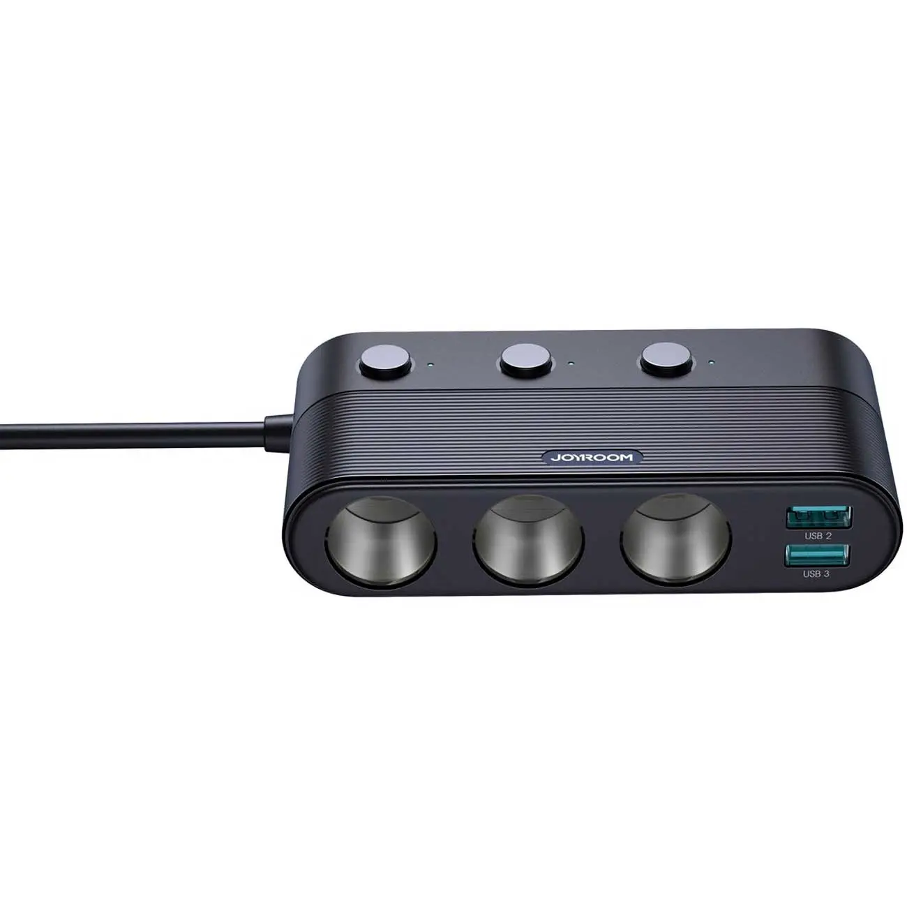 شارژر فندکی فست شارژ ماشین 179 وات تایپ‌سی و یو‌اس‌بی جویروم JR-CCL01