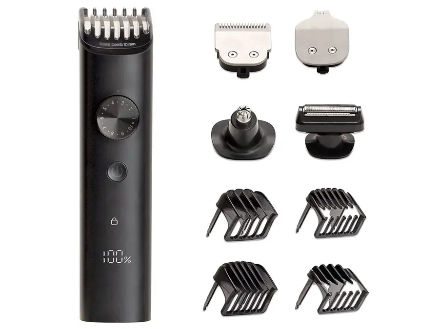 ریش تراش شارژی ضدآب شیائومی (پک کامل) Xiaomi Grooming Kit Pro XMGHT2KITLF