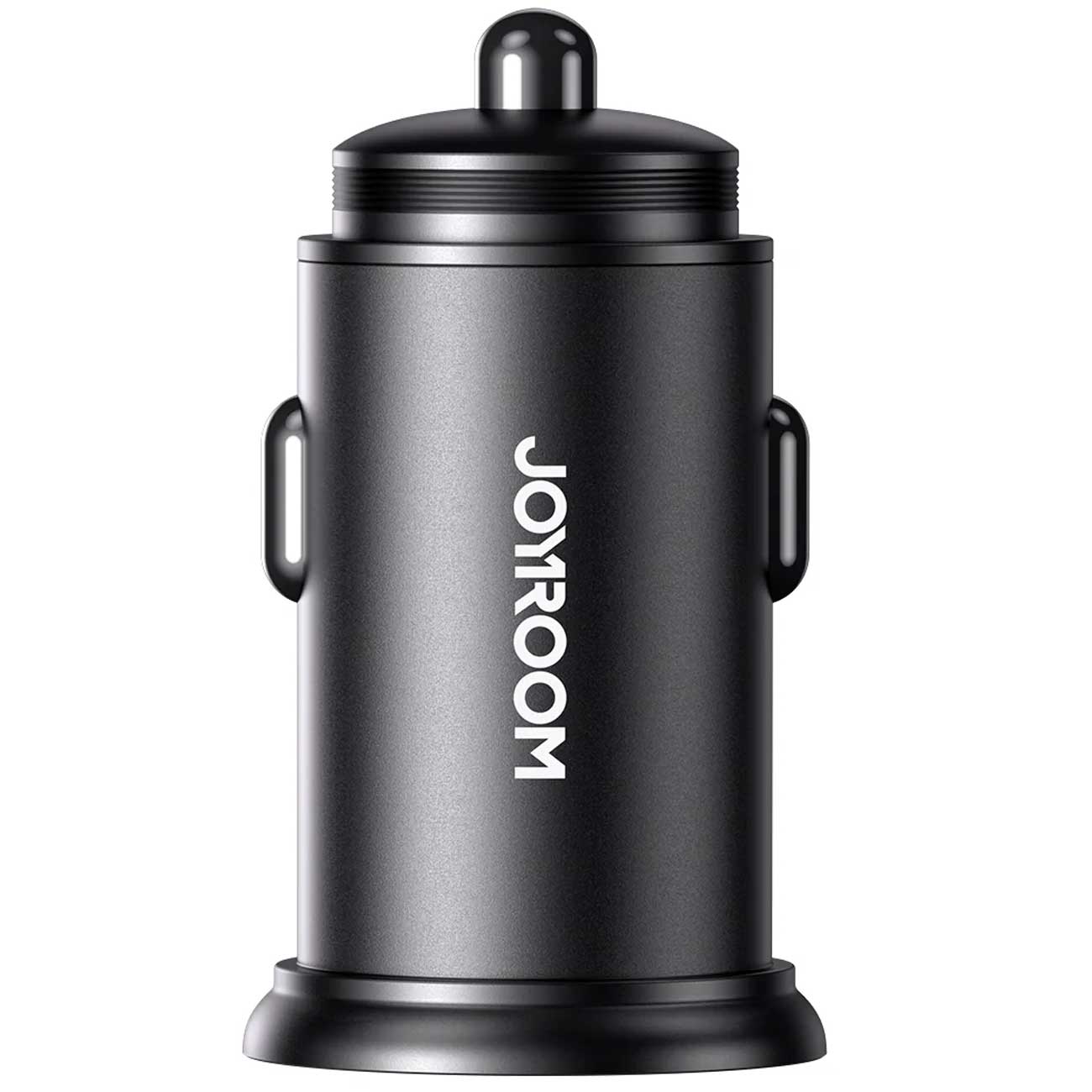 شارژر فندکی فست شارژ ماشین دو پورت یو‌اس‌بی 24 وات جویروم JOYROOM CCN03