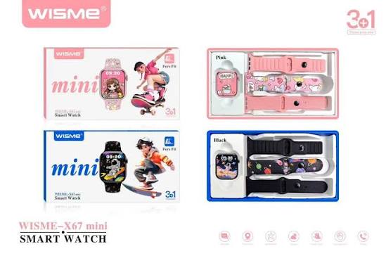ساعت هوشمند پسرانه و دخترانه ویسمی مدل WISME-X67 mini سایز ۴۱ میلیمتری