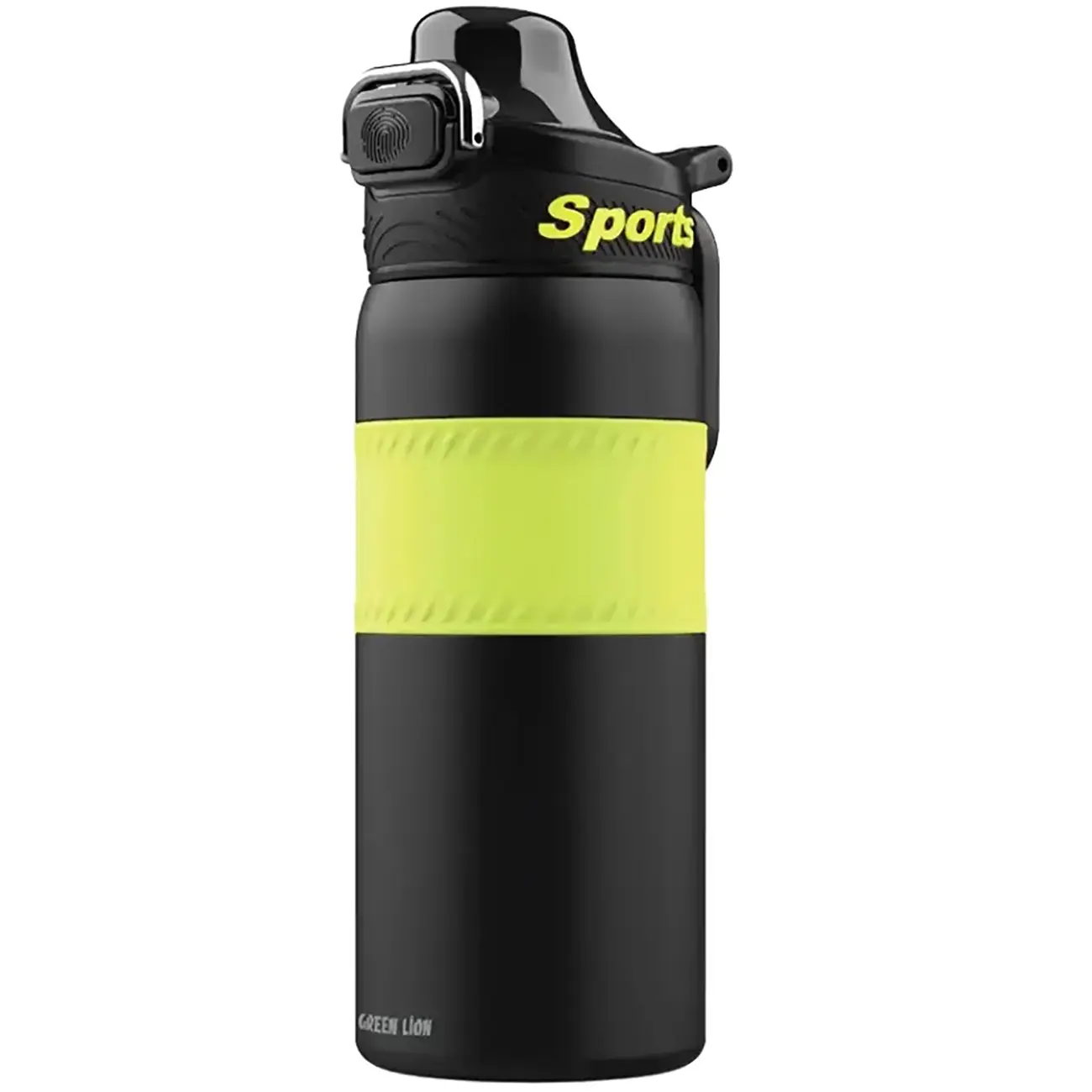 فلاسک و قمقمه ورزشی 550 میلی‌لیتر گرین لاین Green Lion Athlete Thermal Bottle GNATHTMBBK