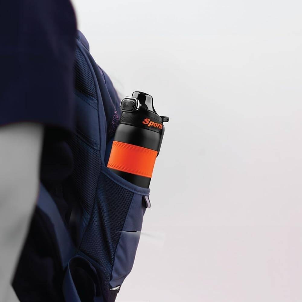 فلاسک و قمقمه ورزشی 550 میلی‌لیتر گرین لاین Green Lion Athlete Thermal Bottle GNATHTMBBK
