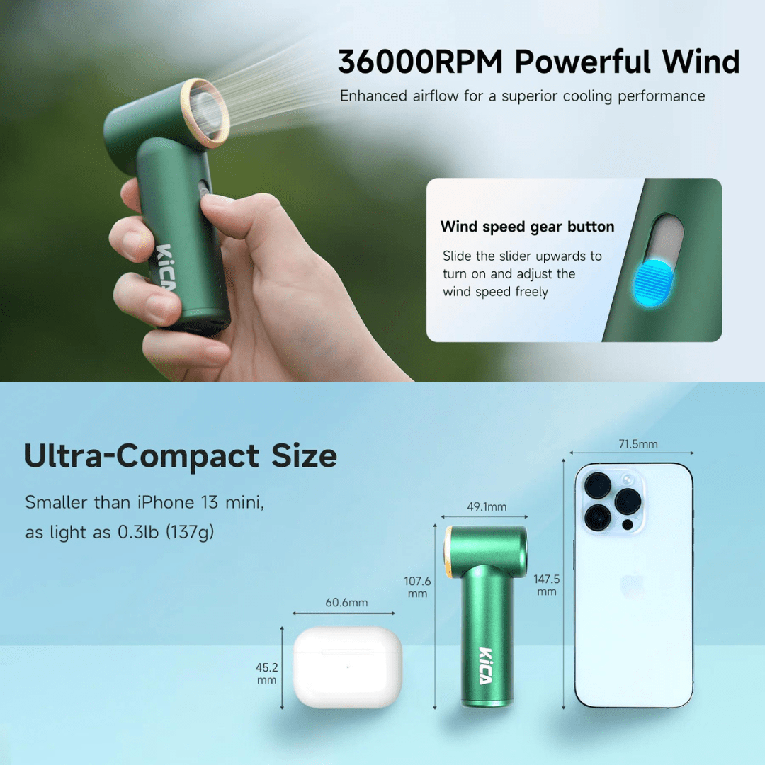 مینی جت فن کیکا Kica Portable Fan KICAPF