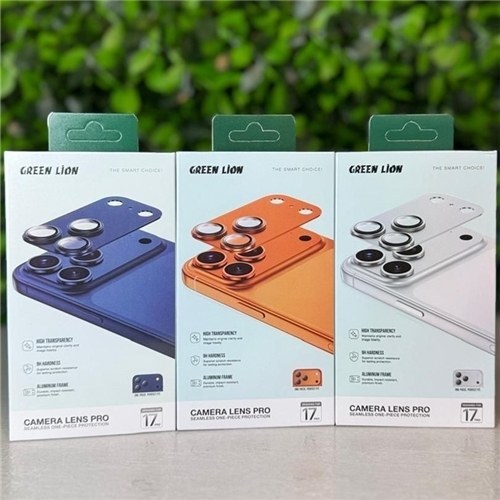 محافظ لنز آیفون 17 پرو گرین لاین مدل Green Lion Camera Lens Protector GNCMLP17P