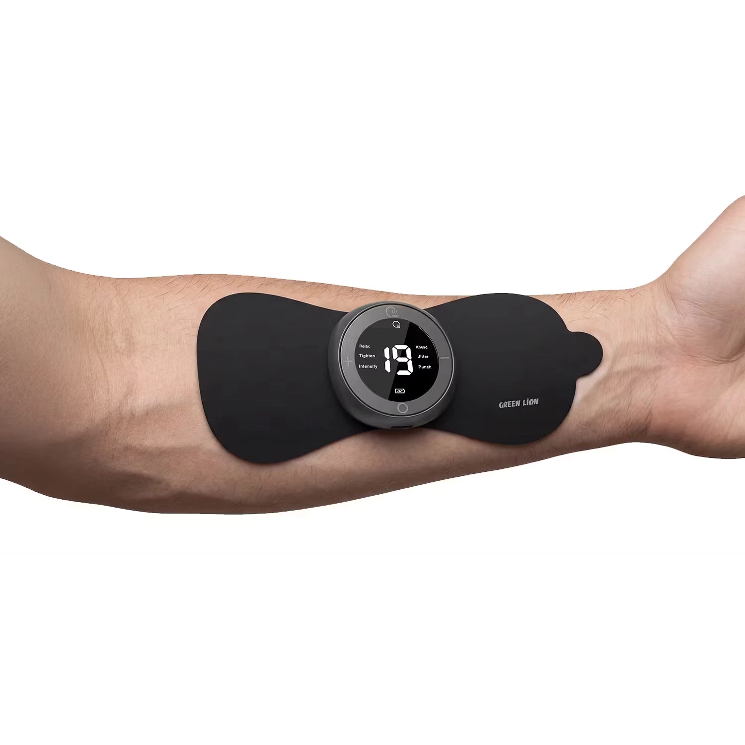 دستگاه ماساژور درمانی گرین لاین Green Lion EMS Therapy Tens & Heat Massager GNEMSTRPYBK