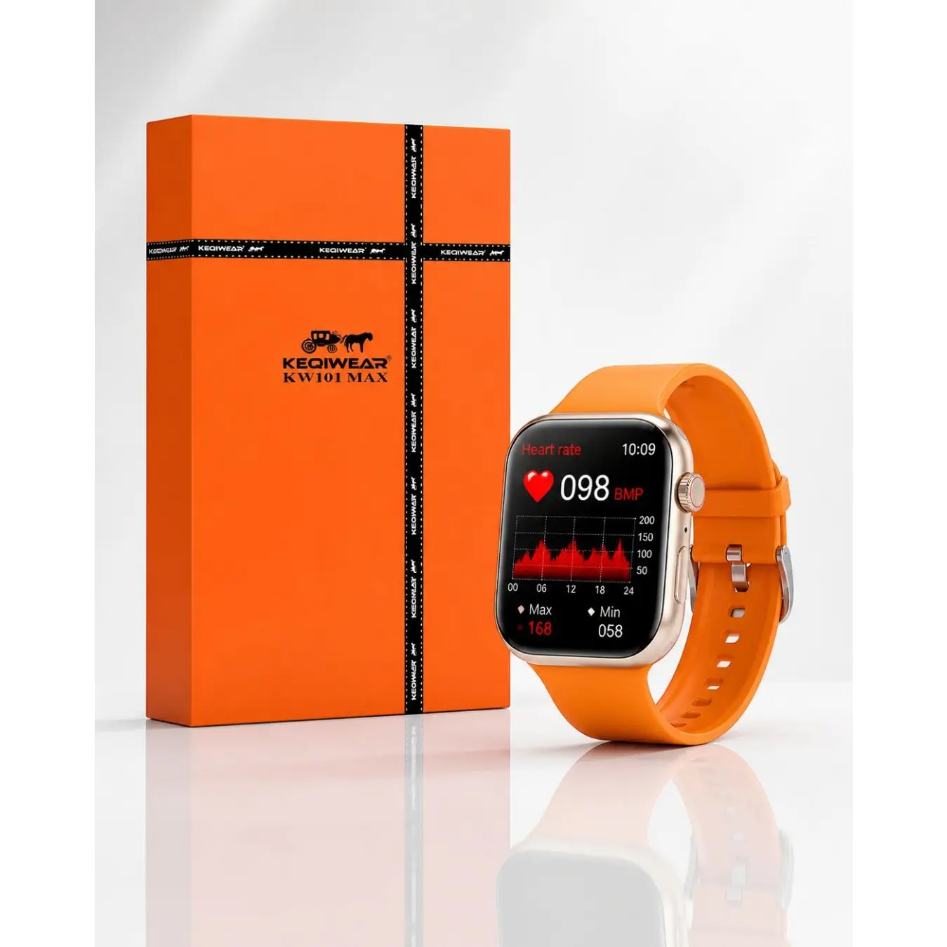 ساعت هوشمند کیکویر مدل KEQIWEAR KW101 MAX