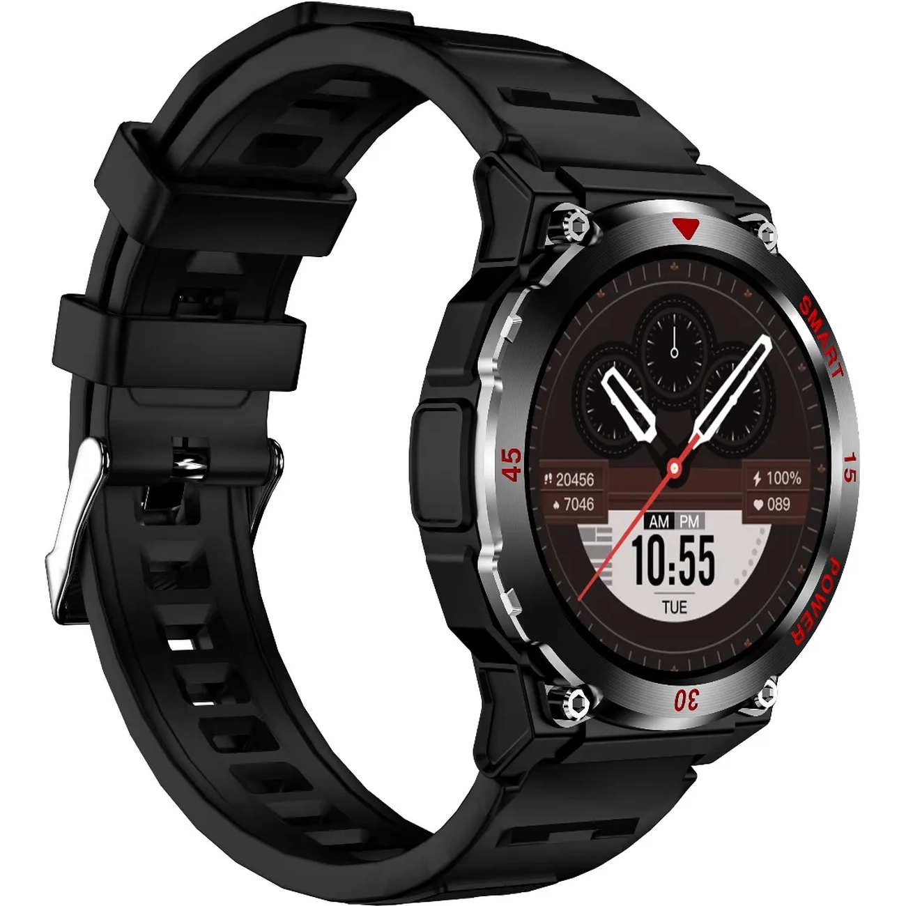 Green Lion Gear Fit Smartwatch GL-SWA52 GNGEARFTSWBK ساعت هوشمند گرین لاین مدل