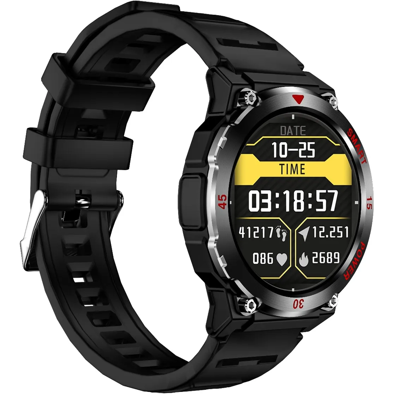 Green Lion Gear Fit Smartwatch GL-SWA52 GNGEARFTSWBK ساعت هوشمند گرین لاین مدل