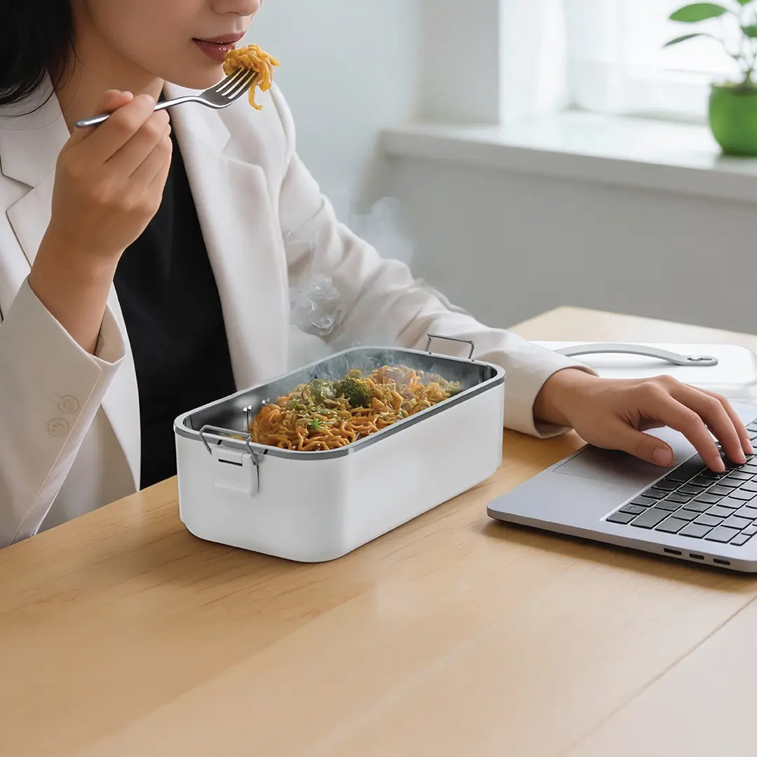 ظرف غذای برقی گرمکن‌دار گرین لاین 1 لیتری مدل Green Lion GLB-20