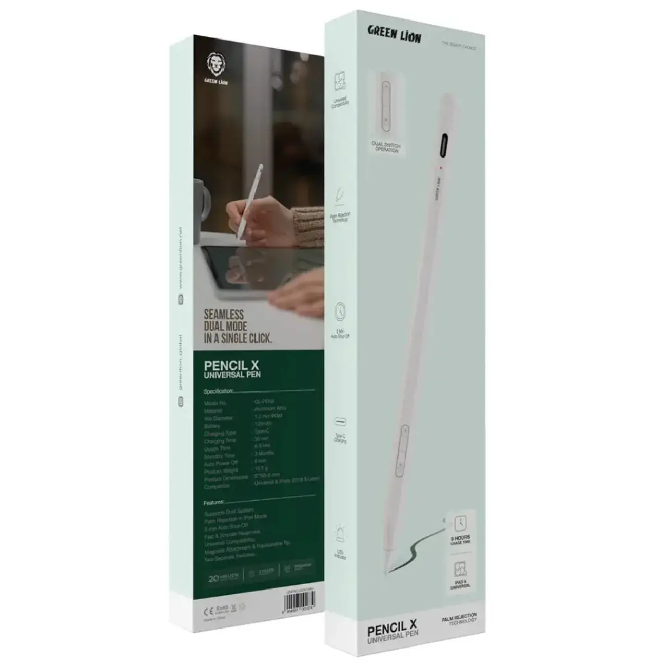 قلم لمسی گرین لاین مدل Green Lion Pencil X GL-PEN6