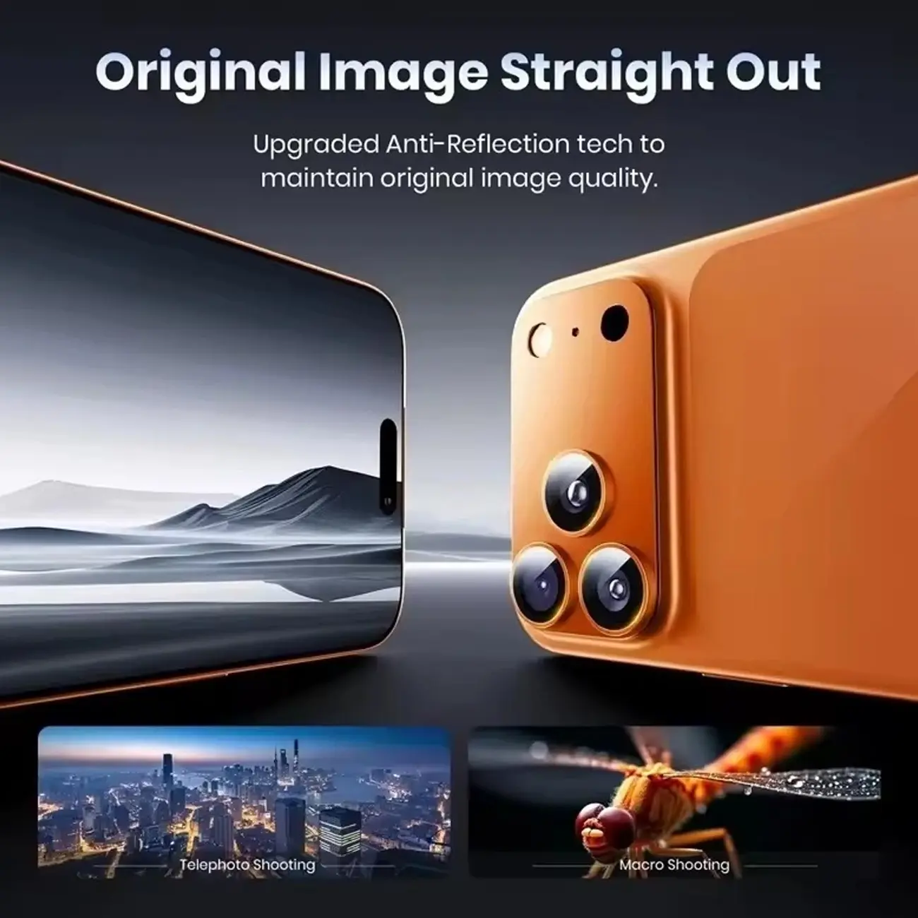 محافظ لنز آیفون 17 پرو گرین لاین مدل Green Lion Camera Lens Protector GNCMLP17P