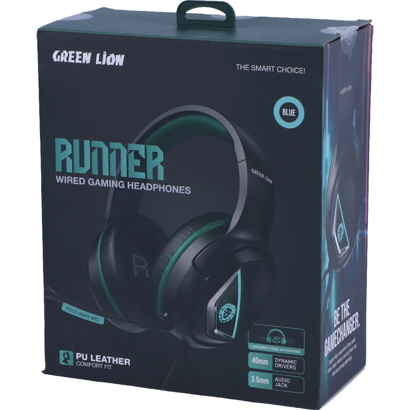هدست گیمینگ سیمی گرین لاین مدل Green Lion Runner GL-HP62